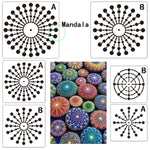 35 pcs Mandala Dotting Tools and Rock Painting Kit - Daladots